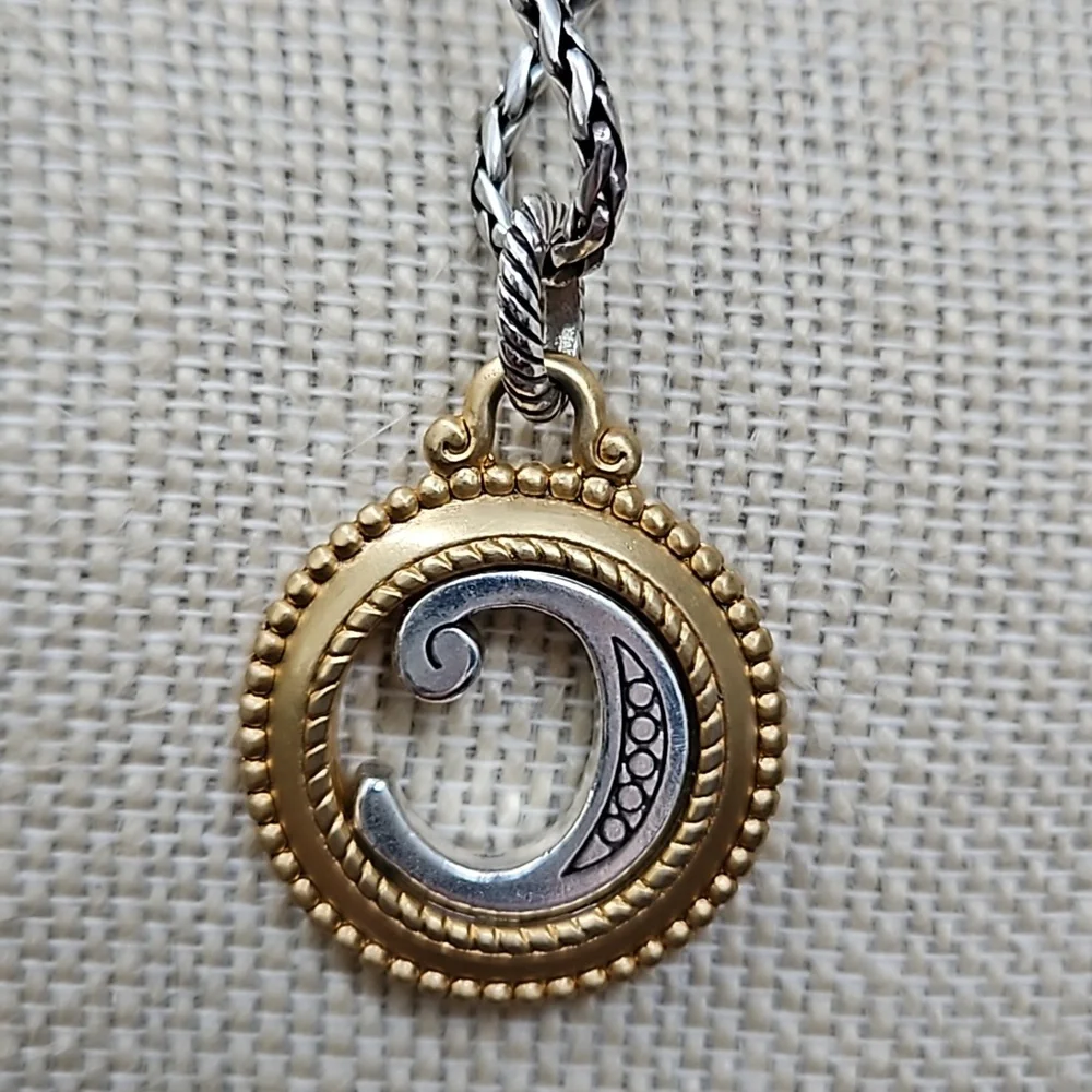 Brighton necklace and letter "c" pendant - Picture 5 of 5